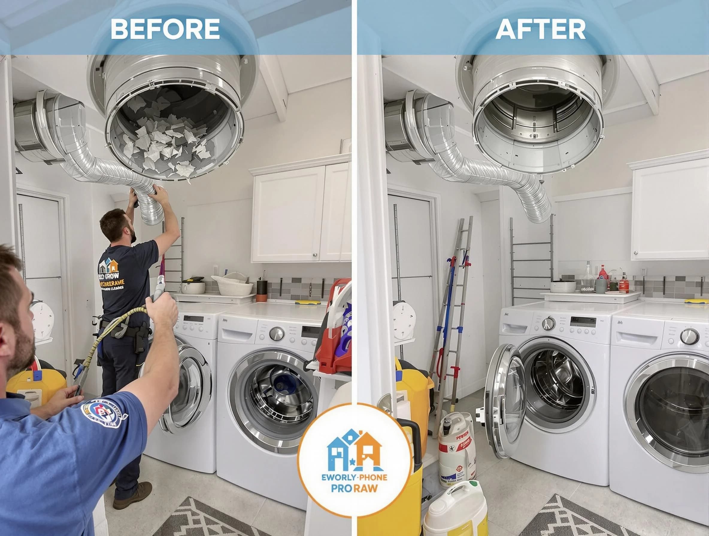 Residential dryer vent cleaning by Fairfield Plantation Dryer Vent Cleaning in Fairfield Plantation
