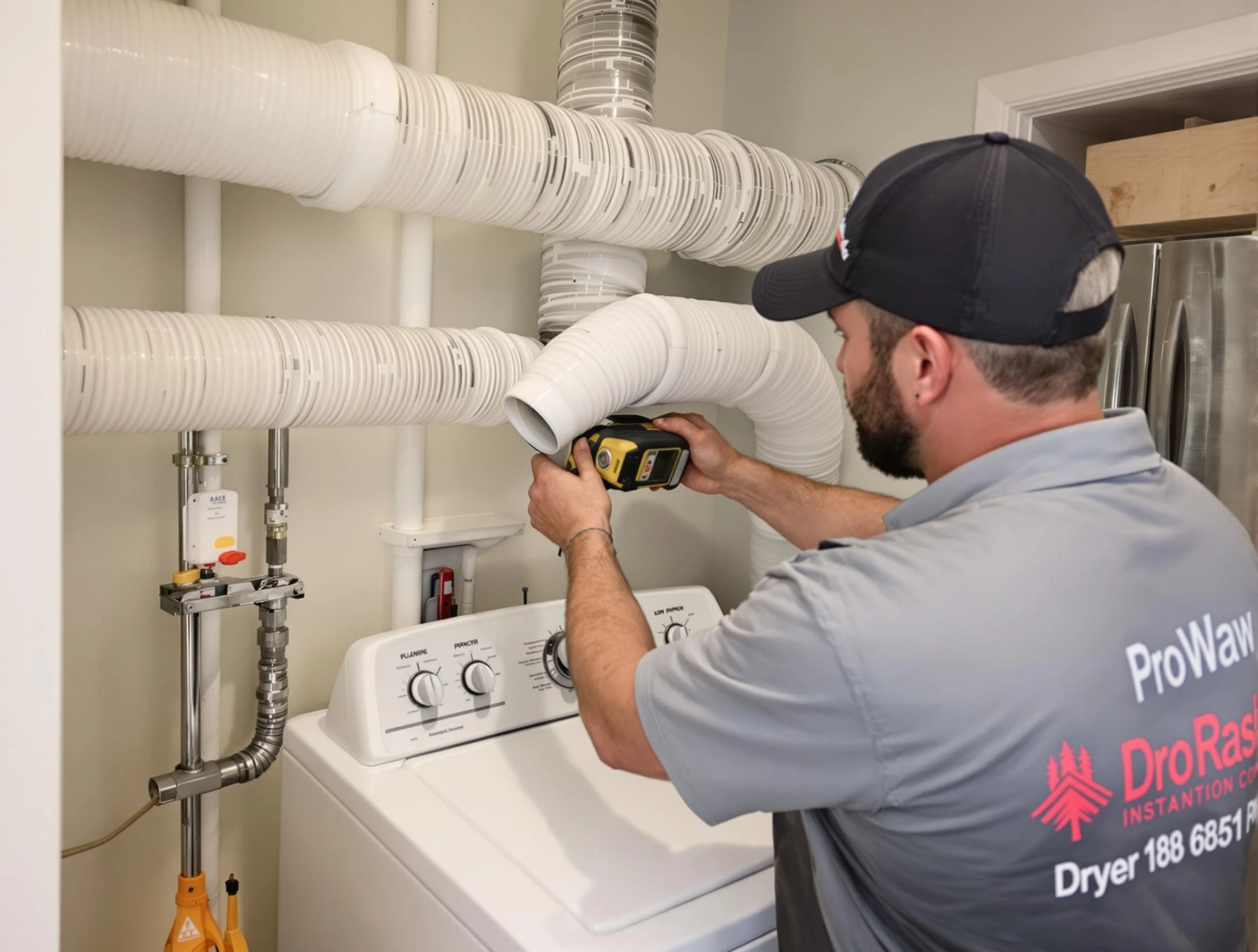 Professional dryer vent hose installation by Fairfield Plantation Dryer Vent Cleaning in Fairfield Plantation